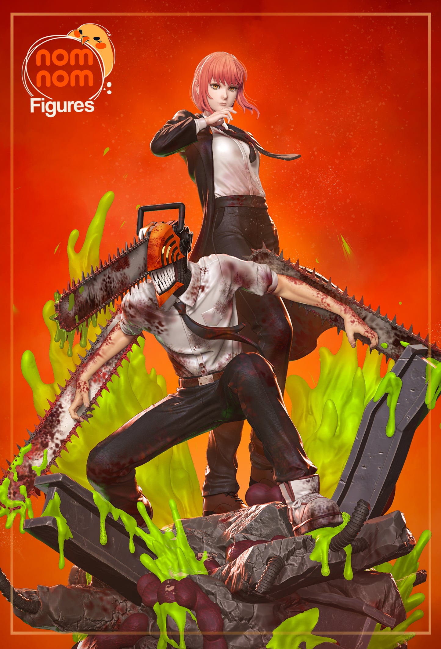 Makima and Denji