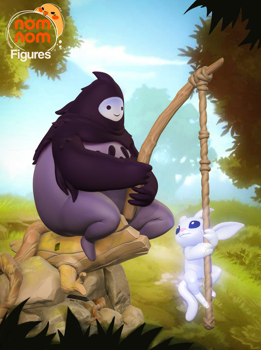 Chibi Ori and Naru