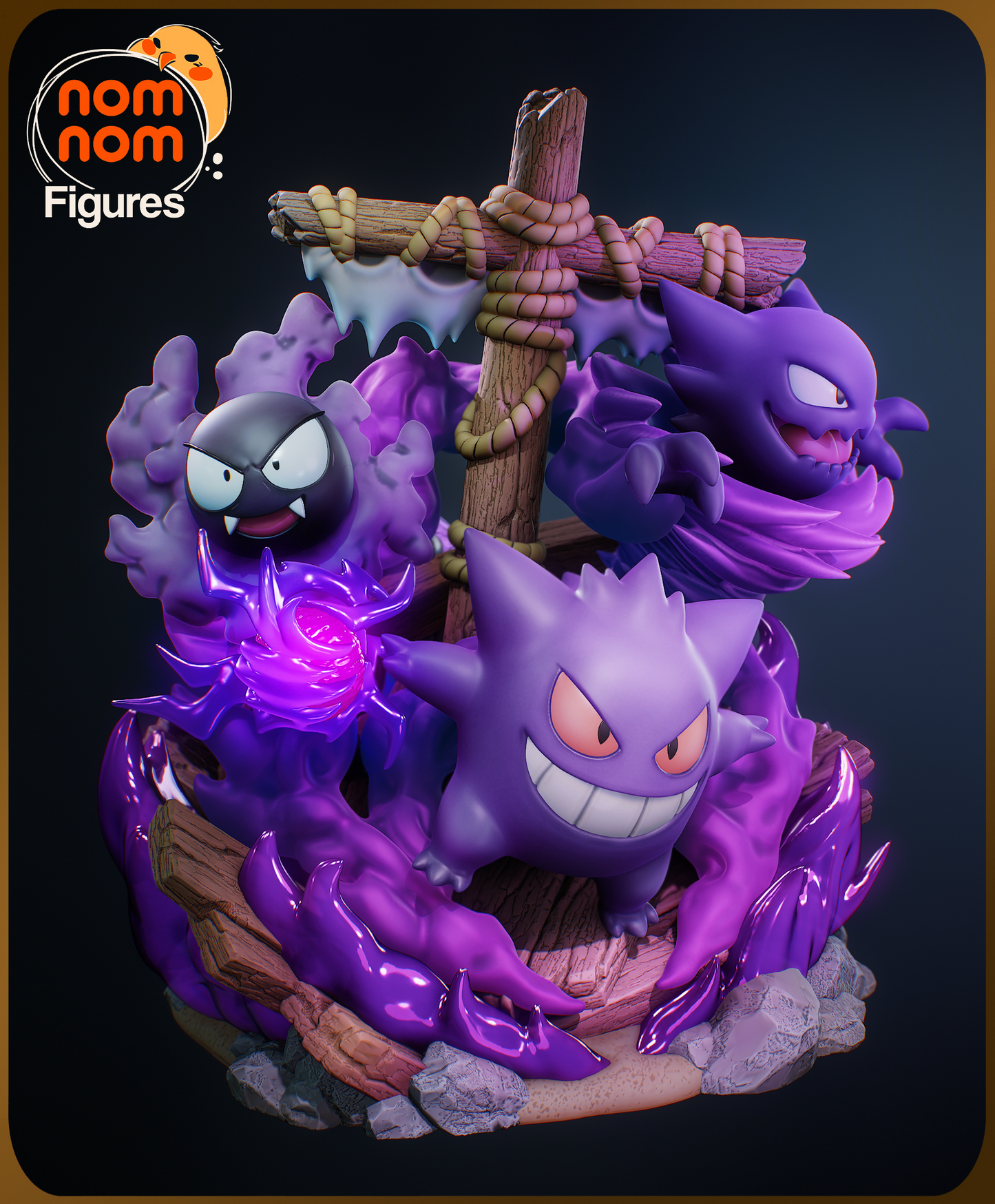 Chibi Gengar, Haunter & Gastly