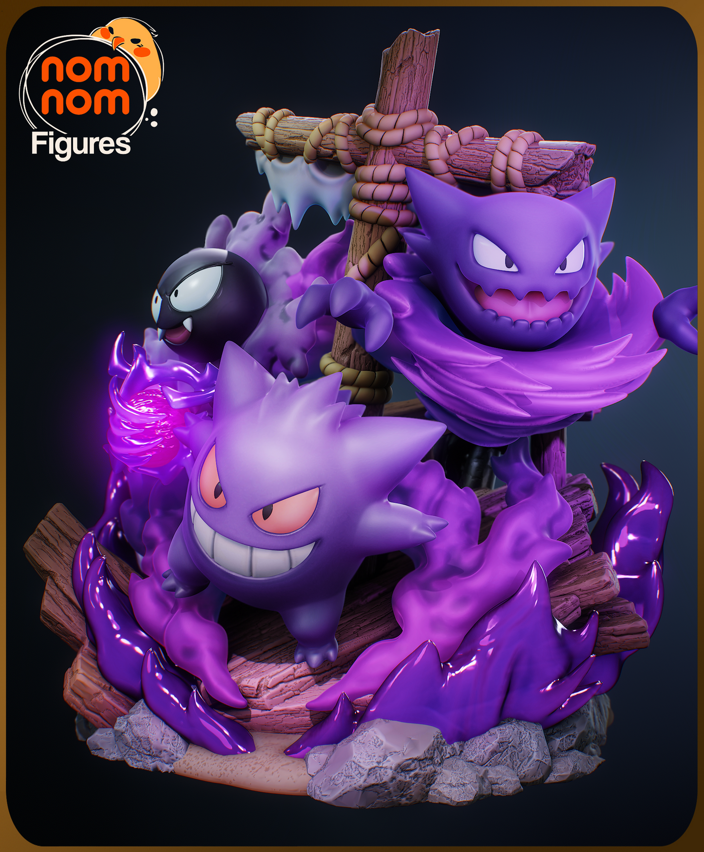 Chibi Gengar, Haunter & Gastly
