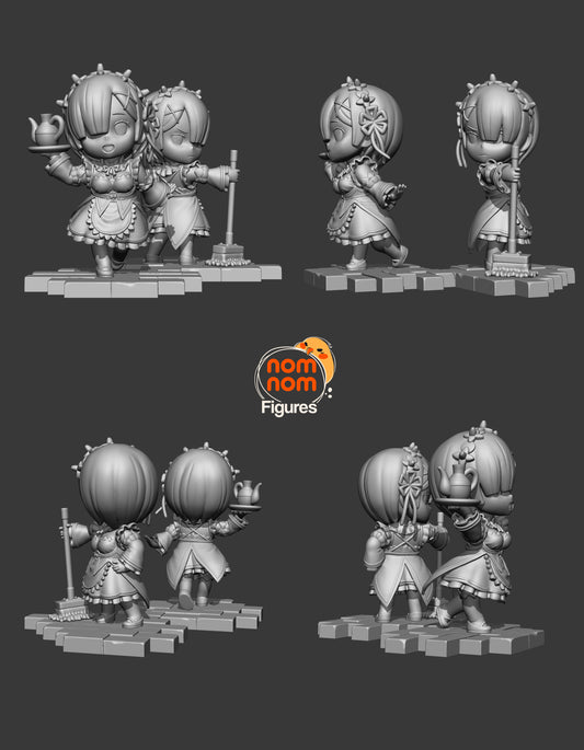 Chibi Rem & Ram