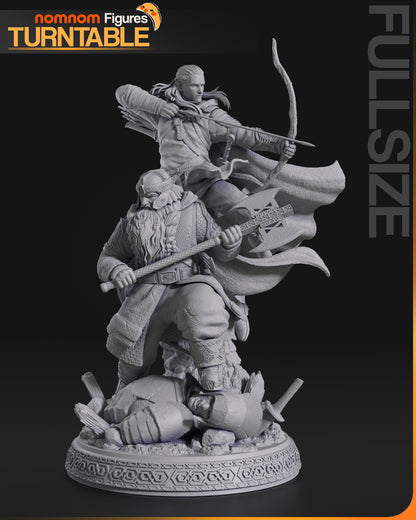 Gimli and Legolas