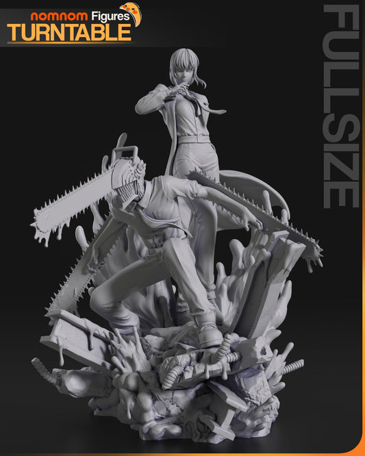 Makima and Denji