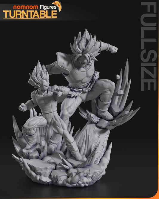 Vegeta vs Broly