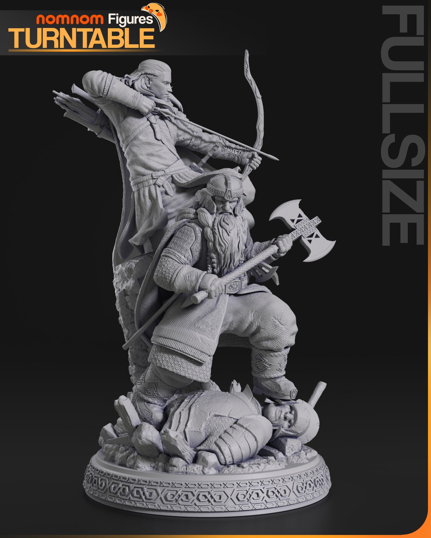 Gimli and Legolas