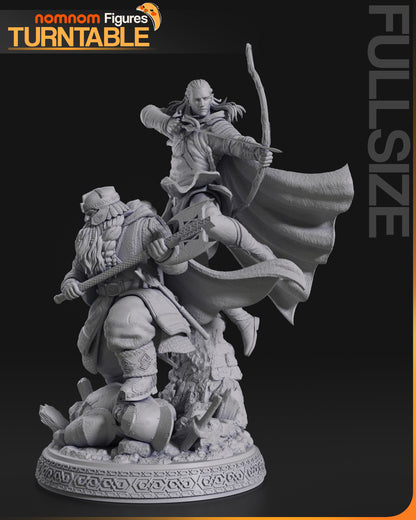 Gimli and Legolas